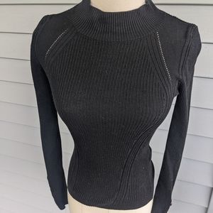 Topshop Knit Mockneck Sweater - 4
